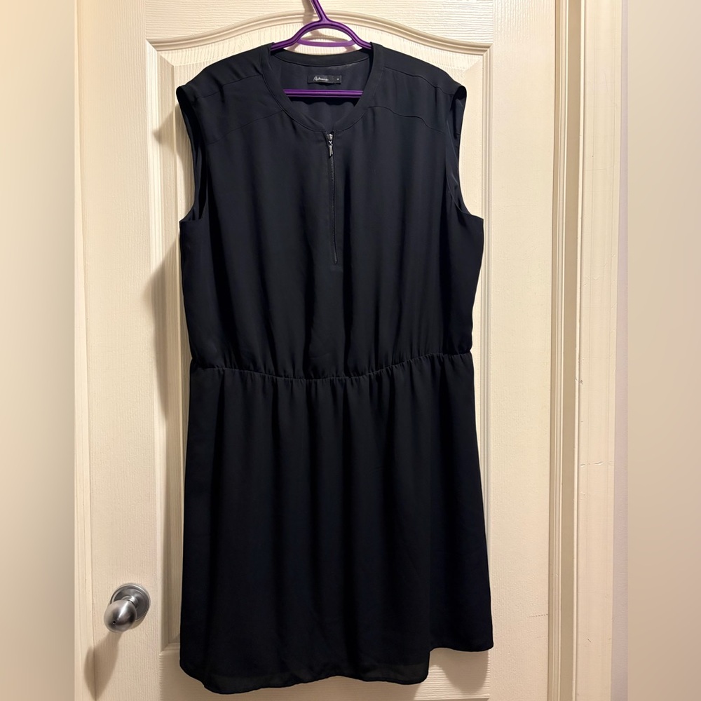 Reitmans Black Sleeveless Mini Dress